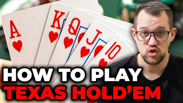 Minh họa các vòng bài trong Poker Texas Hold’em hiện đại